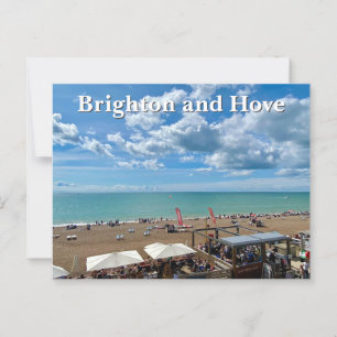 Carte Postale Brighton et Hove Beach en été