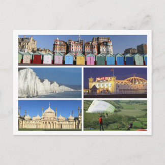 Carte Postale Brighton et Hove multi-image