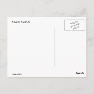 CARTE POSTALE BRIGITTE BARDOT 2