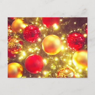 Carte Postale Brillant Noël Ball Cluster Delft