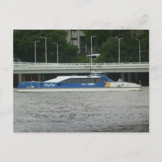 Carte Postale Brisbane City Cat