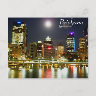 Carte Postale Brisbane la nuit