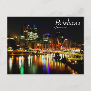 Carte Postale Brisbane la nuit 1
