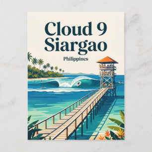 Carte Postale Brise de Cloud 9 Philippines