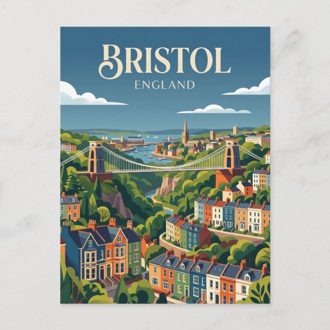 Carte Postale Bristol Angleterre (Devant)