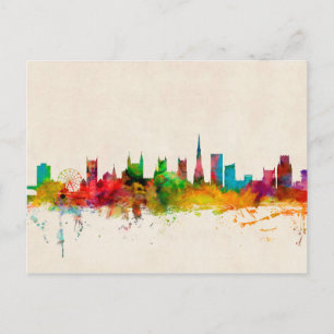 Carte Postale Bristol England Skyline