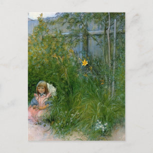 Carte Postale Brita in the Flower Bed c1897