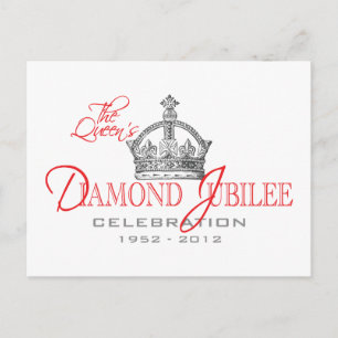 Carte Postale British Diamond Jubilee - Royal Souvenir