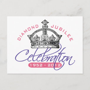 Carte Postale British Diamond Jubilee - Royal Souvenir