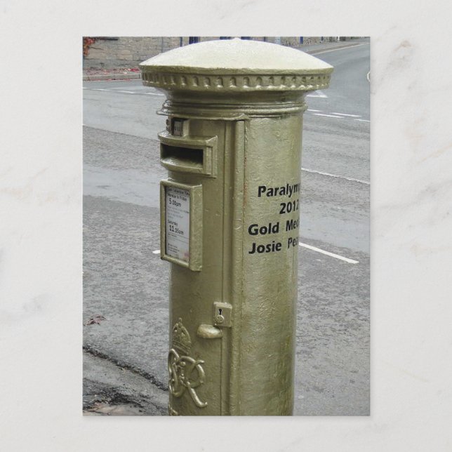 Carte Postale British pillar box (Devant)