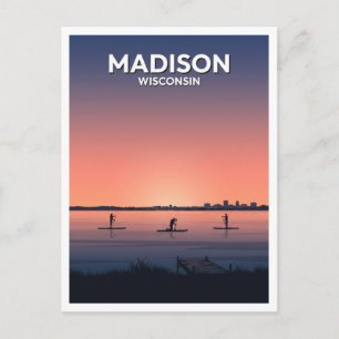 Carte Postale Brittingham Park Waterfront, Madison Wisconsin