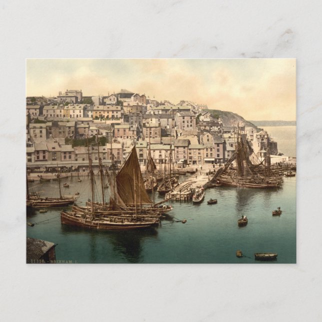 Carte Postale Brixham #1 - Angleterre (Devant)