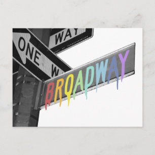 Carte Postale Broadway