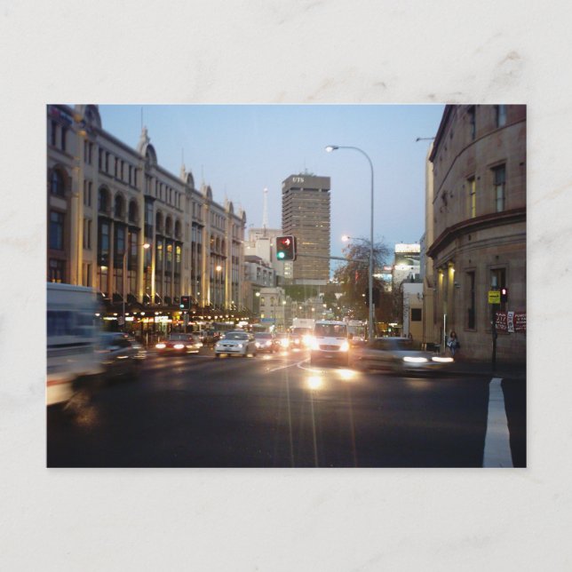 Carte Postale Broadway Sydney (Devant)