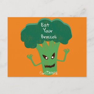 Carte Postale Broccoli Thunder_Cove effrayant