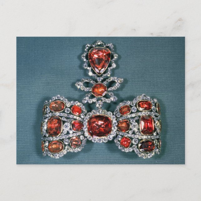Carte Postale Broche à mâchoires avec brillant (Devant)