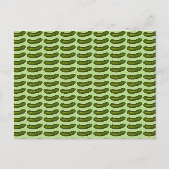 Carte Postale Brochure croustillante Green Kosher Picket Imprime (Devant)