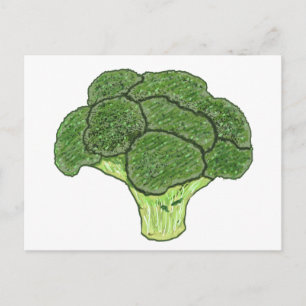 Carte Postale Brocoli
