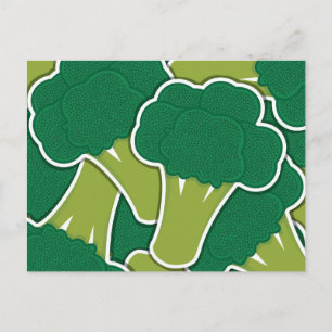 Carte Postale Brocoli
