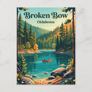 Carte Postale Broken Bow, Oklahoma