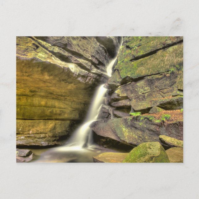 Carte Postale Broken Rock Falls, Hocking Hills, Ohio (Devant)