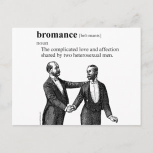 CARTE POSTALE BROMANCE