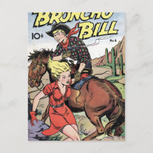 Carte Postale Broncho Bill