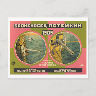 Carte Postale Bronenosets Rodchenko 1926 Battleship Potemkin