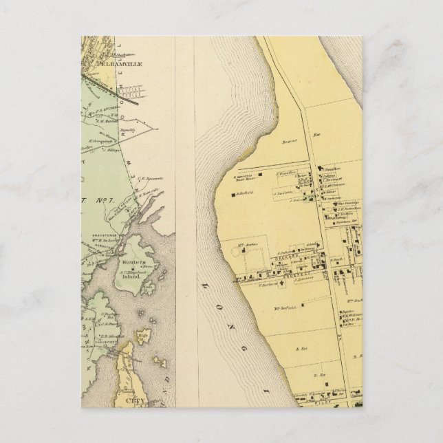 Carte Postale Bronx Westchester Comté de New York (Devant)