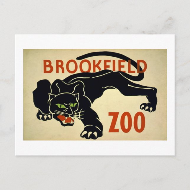 Carte Postale Brookfield-Panther (Devant)