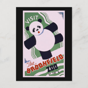 Carte Postale Brookfield Zoo Panda