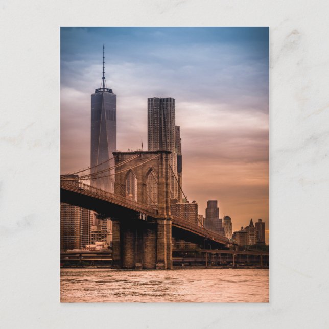 Carte postale Brooklyn Bridge (Devant)