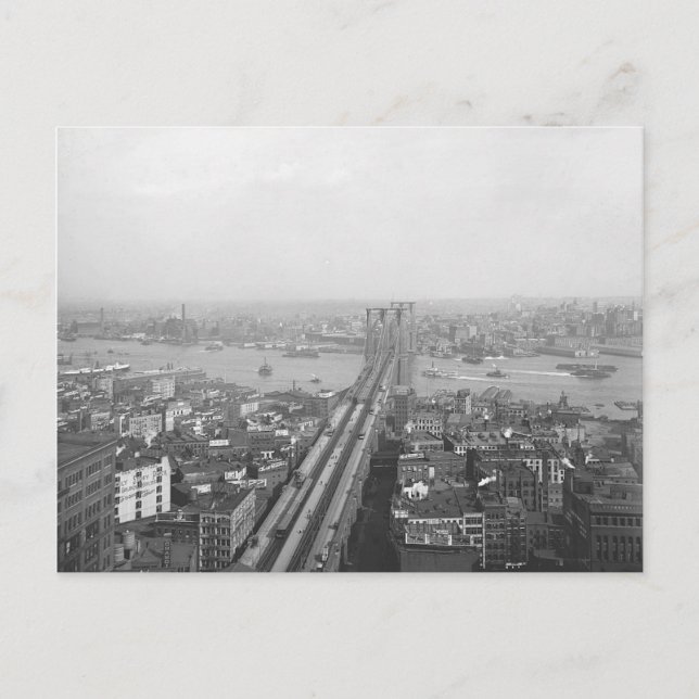 Carte postale Brooklyn Bridge 1901 (Devant)
