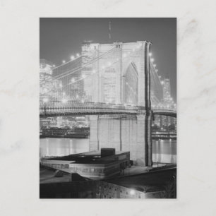 Carte Postale Brooklyn Bridge, 1982