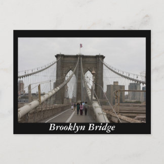 Carte Postale Brooklyn Bridge, New York