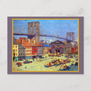 Carte Postale Brooklyn Bridge New York