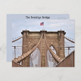 Carte postale Brooklyn Bridge New York Amérique
