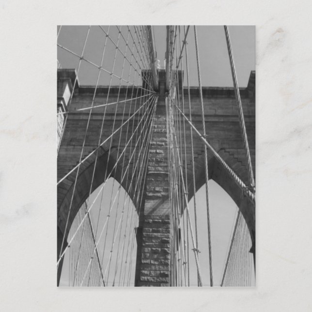 Carte Postale Brooklyn Bridge New York City (Devant)