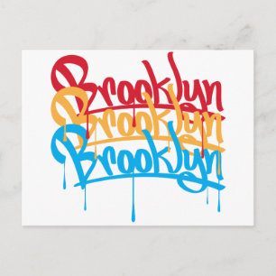 Carte Postale Brooklyn Colors