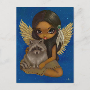 Carte postale "Brother Raccoon"