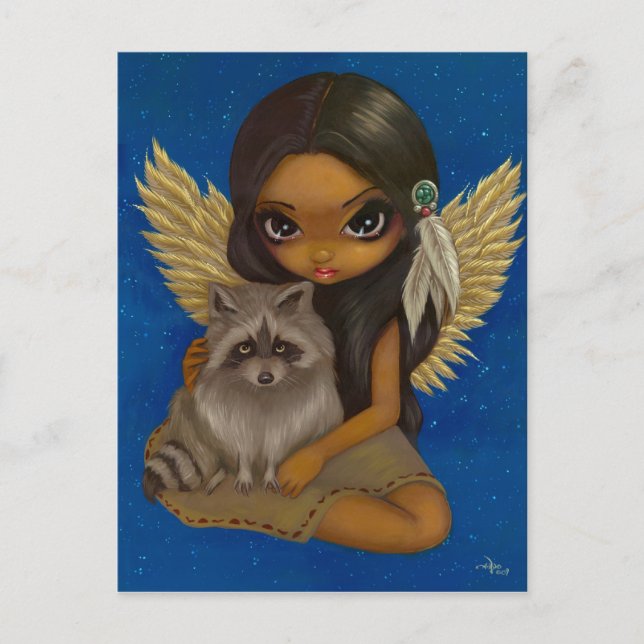 Carte postale "Brother Raccoon" (Devant)