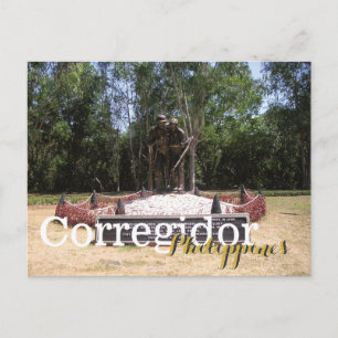Carte Postale Brothers at Arms Corregidor Bataan Philippines