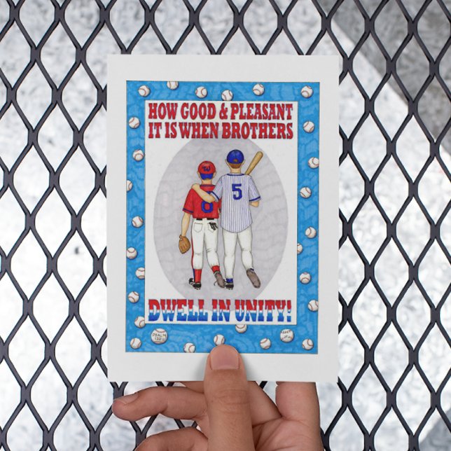 Carte Postale Brothers Unity Inspiration Post Card (Créateur téléchargé)