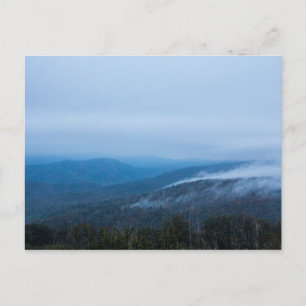 Carte Postale Brouillard dans le parc national de Shenandoah, Vi