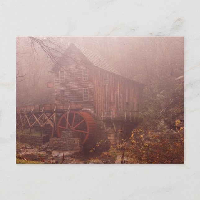 Carte Postale Brouillard matinal (Devant)