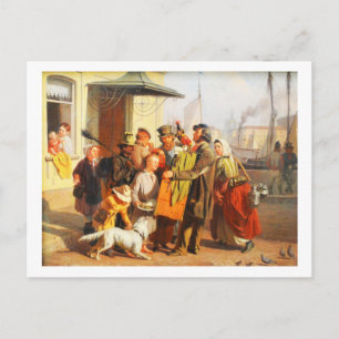 Carte Postale Broyeur d'organes