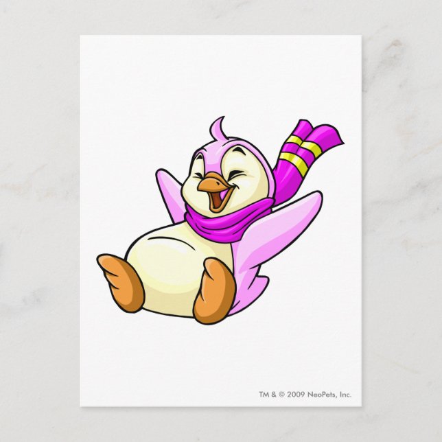 Carte Postale Bruce Pink (Devant)