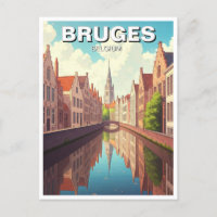 Bruges Belgique Canal de Voyage