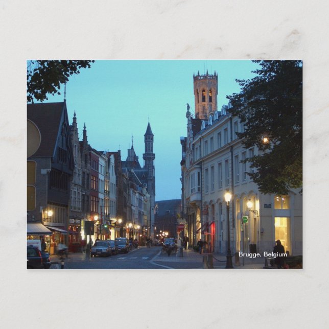 Carte Postale Brugge (Bruges), Belgique (Devant)