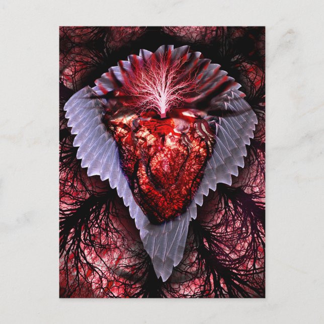 Carte Postale Brûler le coeur (Devant)